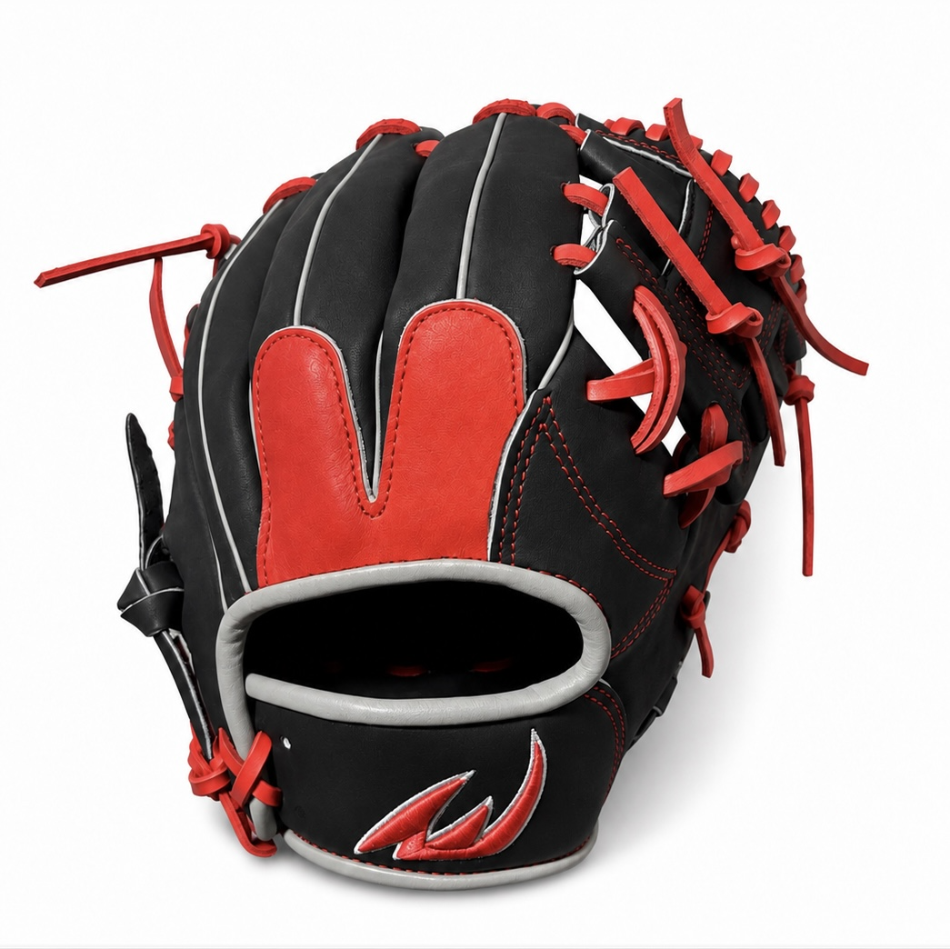 Black / Red / Gray ANAWIN glove