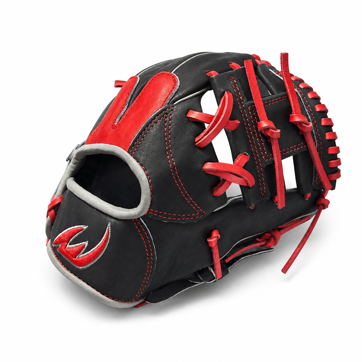Black / Red / Gray glove view 4